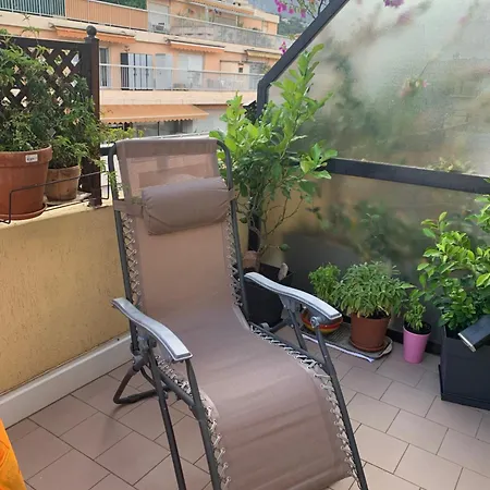 Relax Au Soleil - Studio Avec Grande Terrasse - Proche De La Plage 100 M Et Du Centre Ville Apartmán Menton